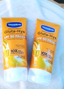 2 Pack Vaseline Gluta-Hya Sunscreen 🌞