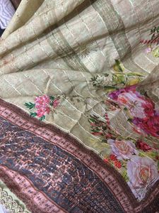 Party Wear Digital Print Embroidery Dress