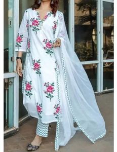 Cotton Kurta Suit For Women