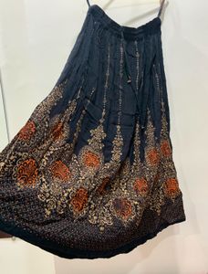 Boho Print Ethnic Skirt
