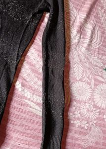 Self Design Pullover with Ribbed Hem