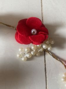 Red Roses And Pearls Tiara