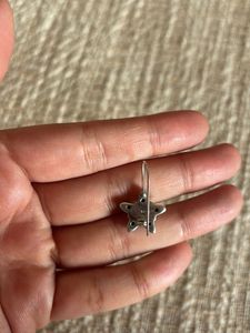 Silver Flower Earrings (925)