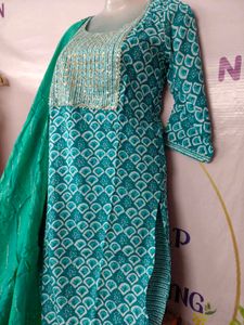 Brand New Embroidery Work Suit