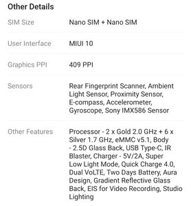 RADMI NOTE 7 PRO