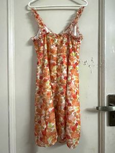 Ruffle Slip Dress