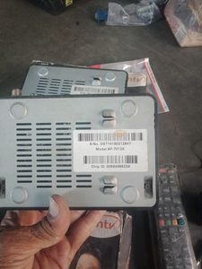 Two Dish Tv Paid Channel Setop Box(Without Card)