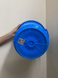Blue Medium Size Regular Bucket