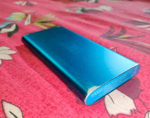 MI 10,000 mAh pover Bank..... But Not A Good Condition Only You Can Use 3,000-4,000 mAh