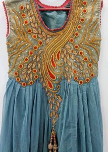 Elegant Ethnic Gery Gown