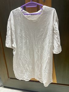 Plain White Zara Tshirt Size 42