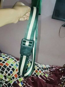 Striped Canvas Belt