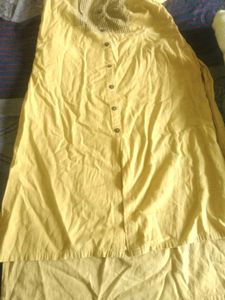 Dark Yellow Kurtha