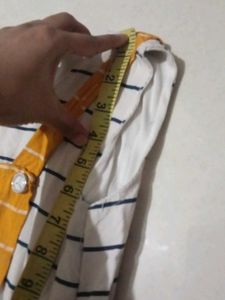 Girls' Striped Jumper Dress