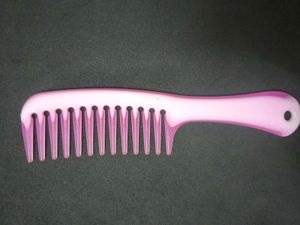 Silicon Scalp Massager &amp; Detangling Comb Set