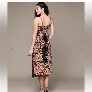 LABEL RITU KUMARFloral Print StrappyA-line Dress