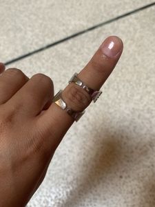 Sparkling Silver Rings