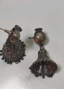 Combo German Silver Earings Totally New