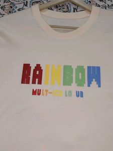 Rainbow Multi-Colour Tee
