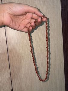 Nature's Crest Brown Goldstone Necklace Thrifted