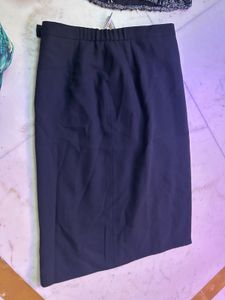 Black Top &amp; Skirt Set