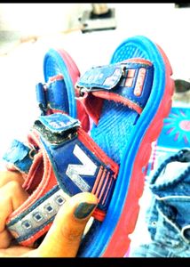 Blue Thong Sandals