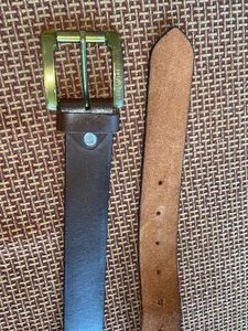 Woodrock Leather Belt