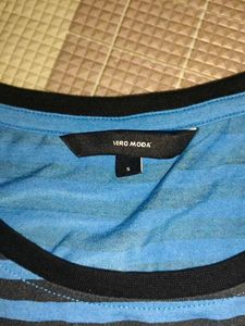 Vero Moda Striped Blue T-shirt