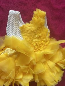 Sunshine Fluffy Dress Newborn
