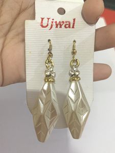 White Earrings