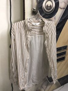 Full Sleeve Brown Shirt For Both Man And Women