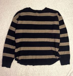 Grunge Striped Sweater