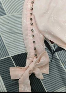 Pink Sheer Blouse