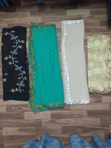 Combo Set Of 4 Duppattas