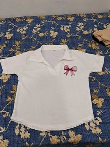 White Crop Top