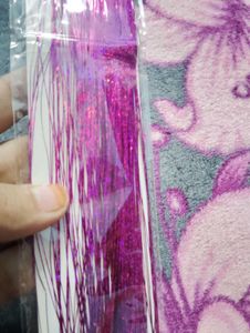 🔥HOT DEAL🔥Pink Tinsel Hair Extensions