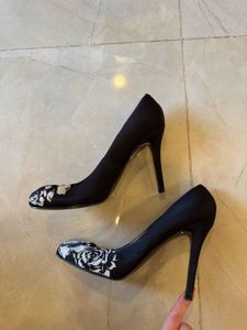 Nine West Branded Floral Heels Uk6 Used