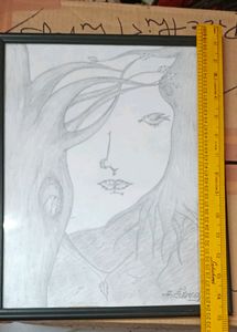 Pencil Sketch Frame