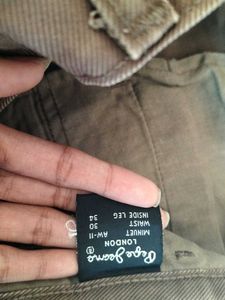 Men's Khaki Straight Leg Pants