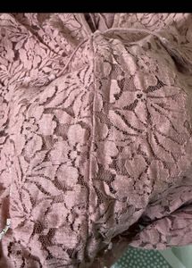 Pink Lace Dress Savana/ H&amp;M