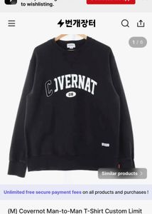 Covernat Reworked Black Sweatshirt (Rare find)
