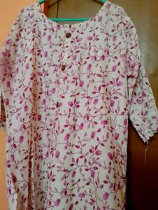 Floral Print Kurta