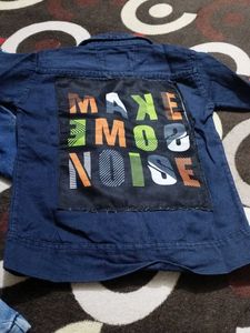 baby boy Denim Shirt &amp; Jeans Set