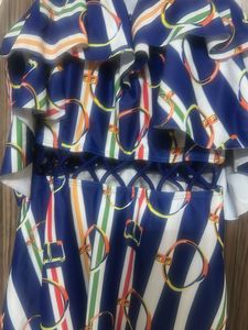 Striped Bikini Set