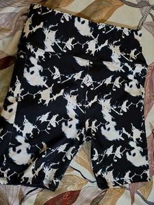 Patterned Workout Shorts