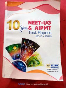 10 Years Test Papers For Neet