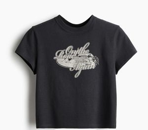 H&amp;M Black Crop Top