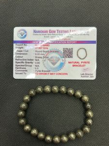 Natural Pyrite Bracelet