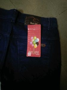 Black Gold Men&#39;s Dark Blue Colour Jeans