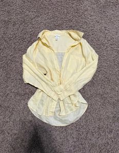 H&amp;M Linen Shirt, New With Tag